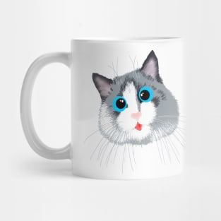 Ragdoll Cat Cute Blep Tongue Out Tuesday Mug